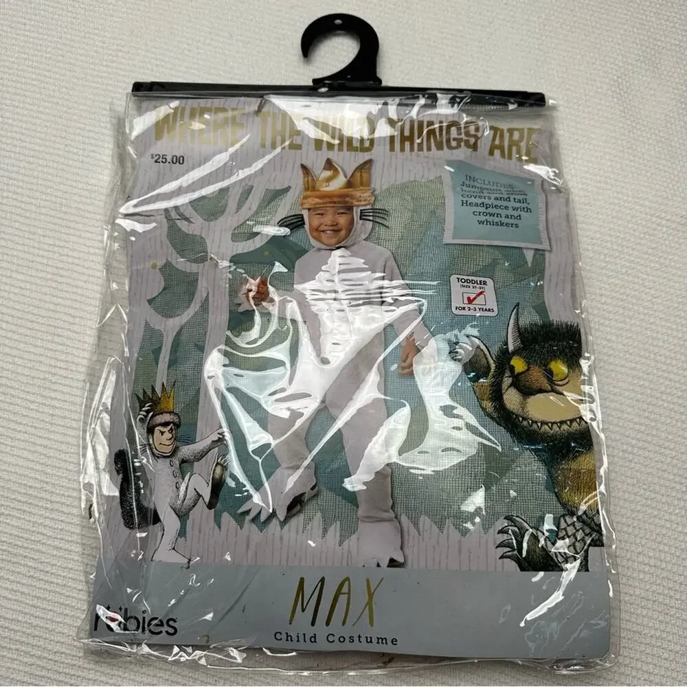 Where the Wild Things Are Max headpiece only size 2-3